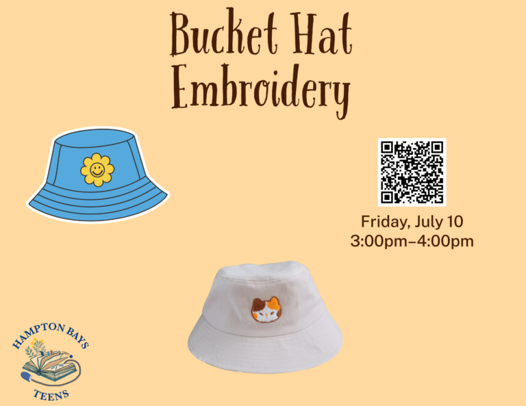 Bucket Hat Embroidery
