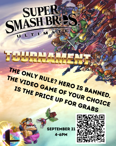 the only rule Hero is banned. the video game of your choice is the price up for grabs (1)